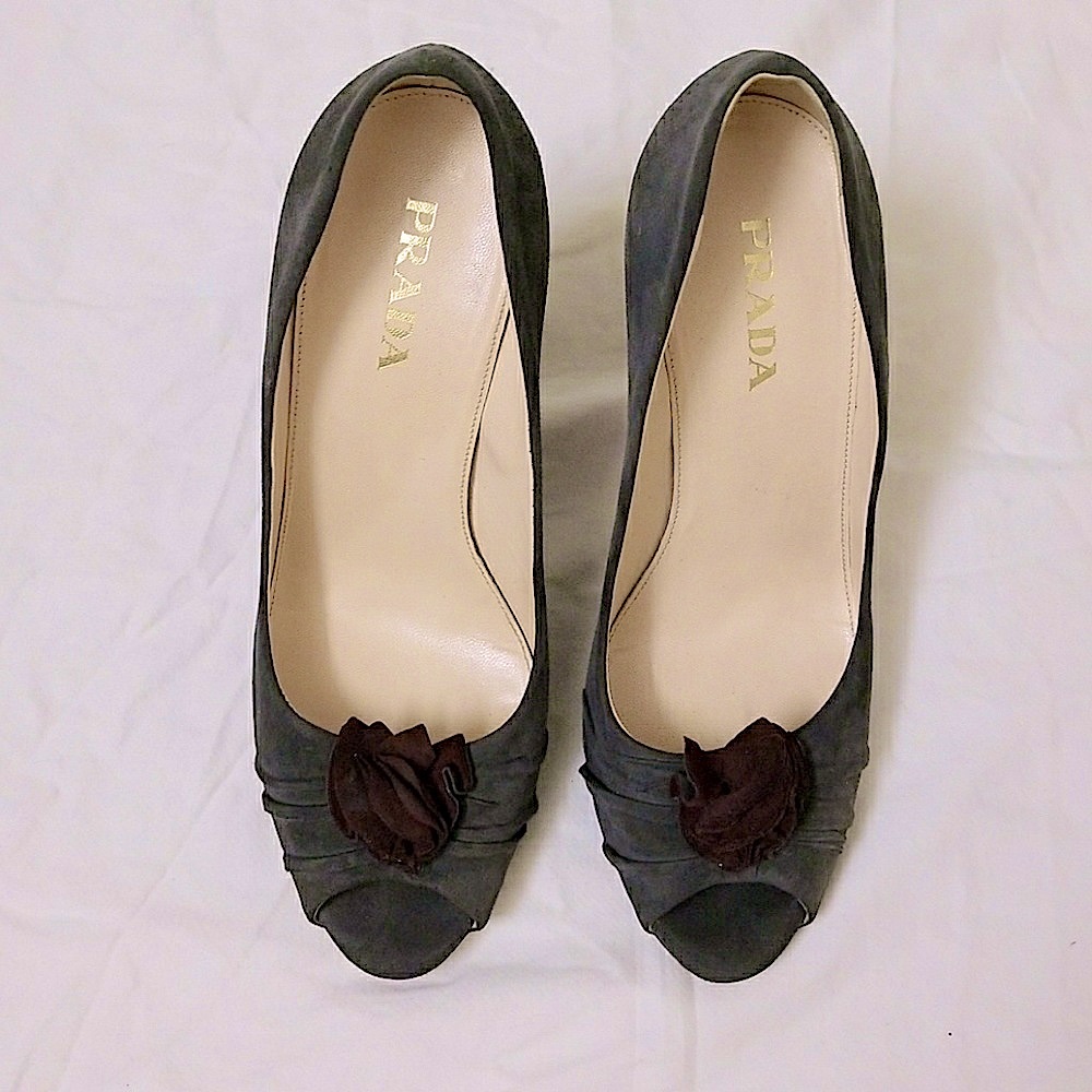 Prada Peep Toe Heels - Picture 3 of 6